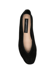 Manebí Flat Shoes — Suede Pointed-Toe Ballets