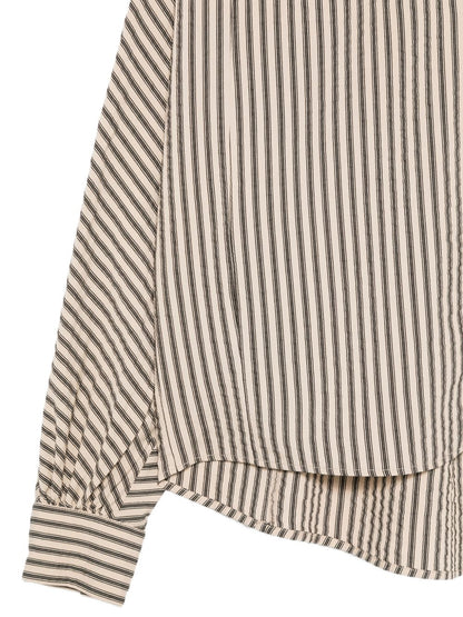 Alysi V-neck Striped Blouse for Women — New In