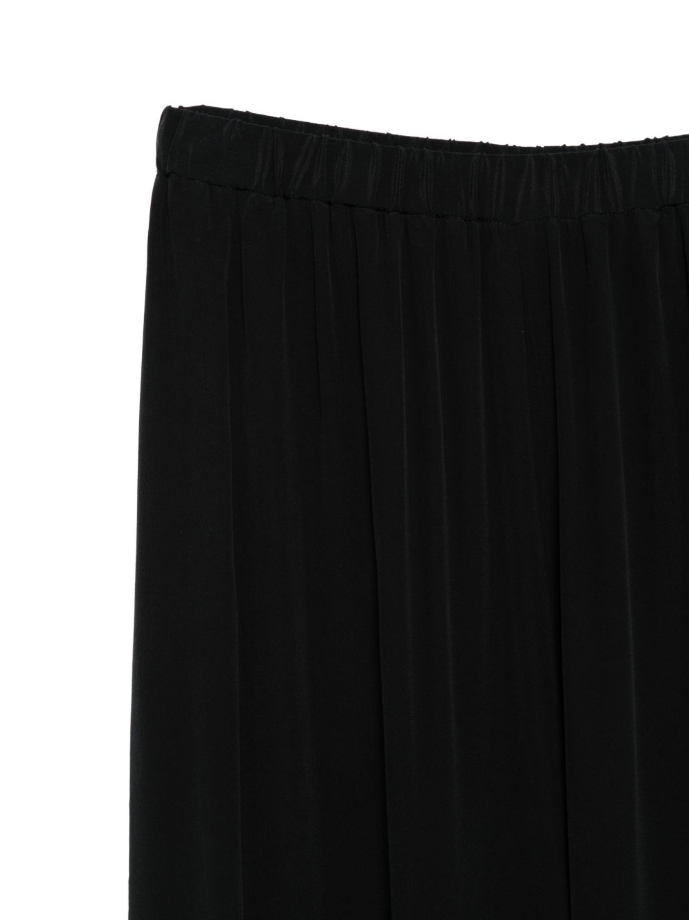 Alysi Silk Balloon Trousers – Black Luxury Fit