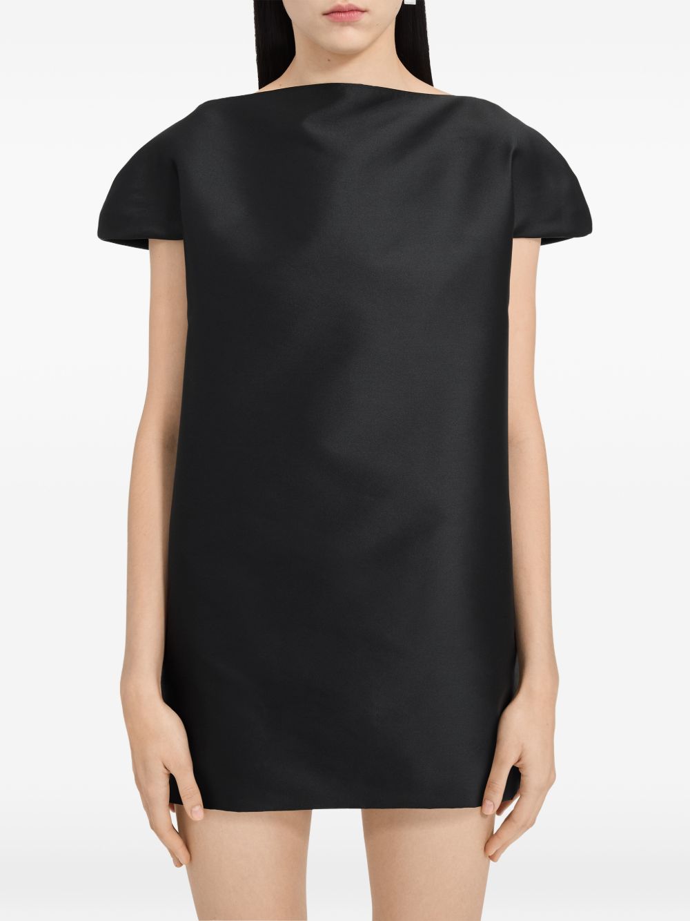 MM6 Maison Margiela Hooded Mini Dress — Black, New In
