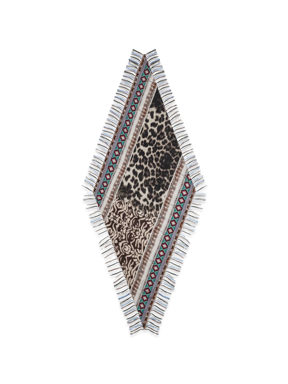 Pierre Louis Mascia Printed silk scarf
