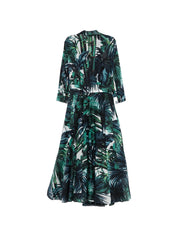 Samantha Sung Aster cotton midi dress