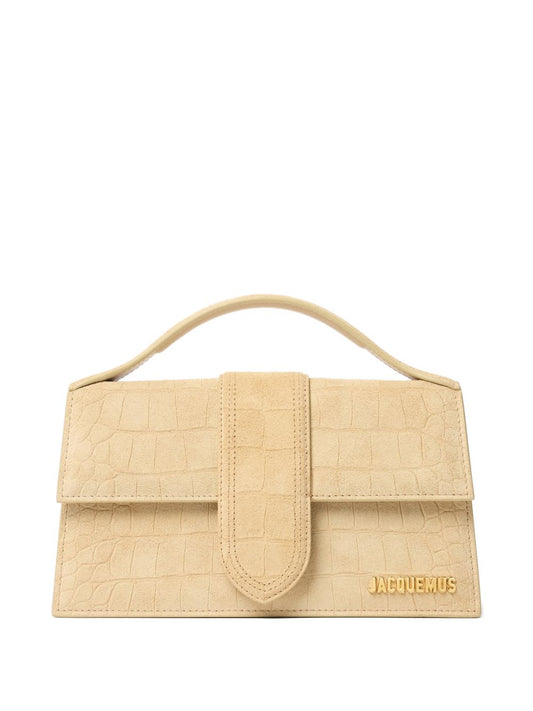 JACQUEMUS Le Grand Bambino Leather Handbag — New In
