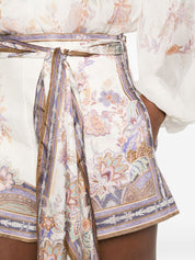 Zimmermann Crema Linen Shorts — New In Spring 2026