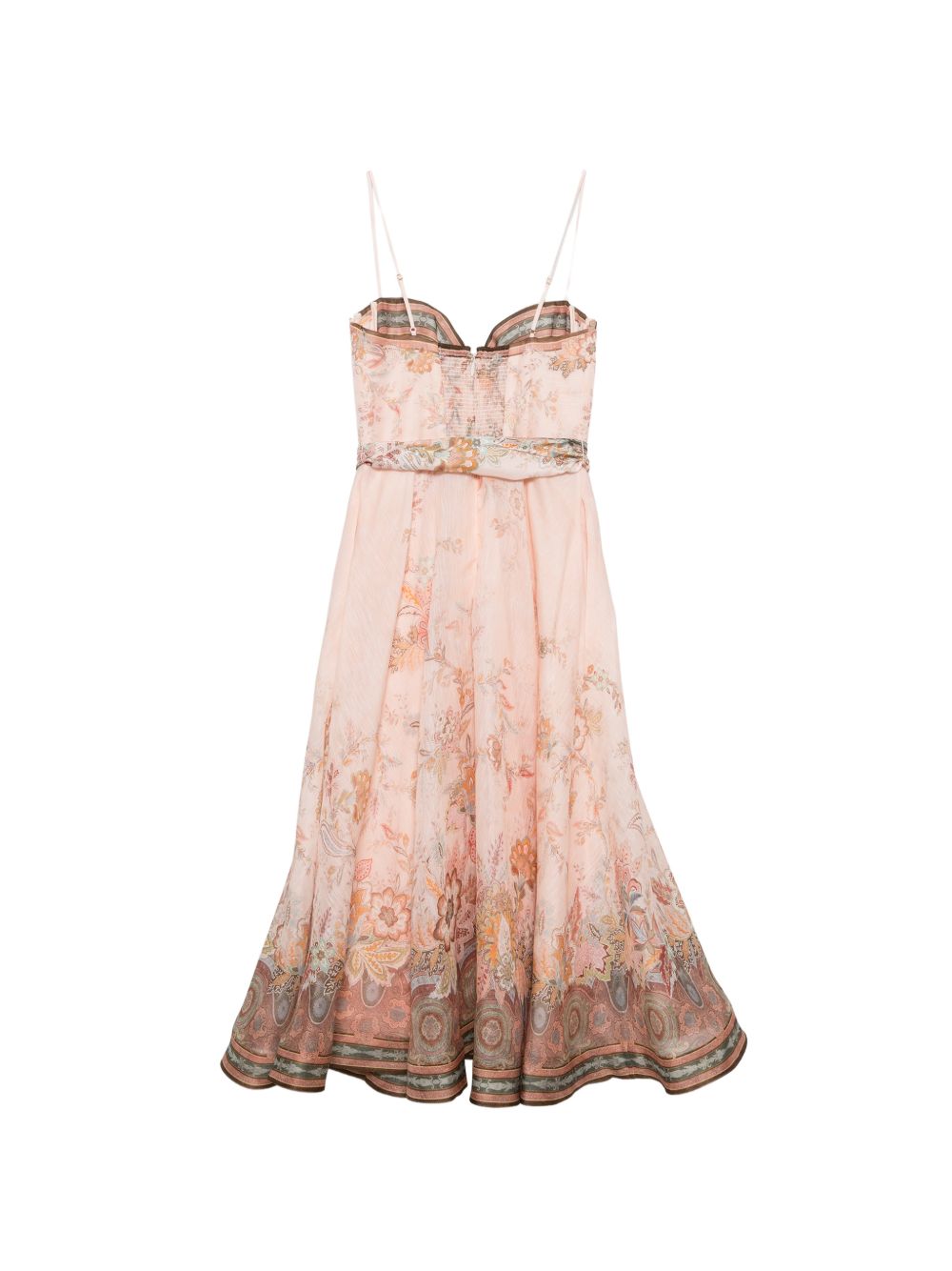 Zimmermann Dresses — Alchemy Midi Dress, Pink