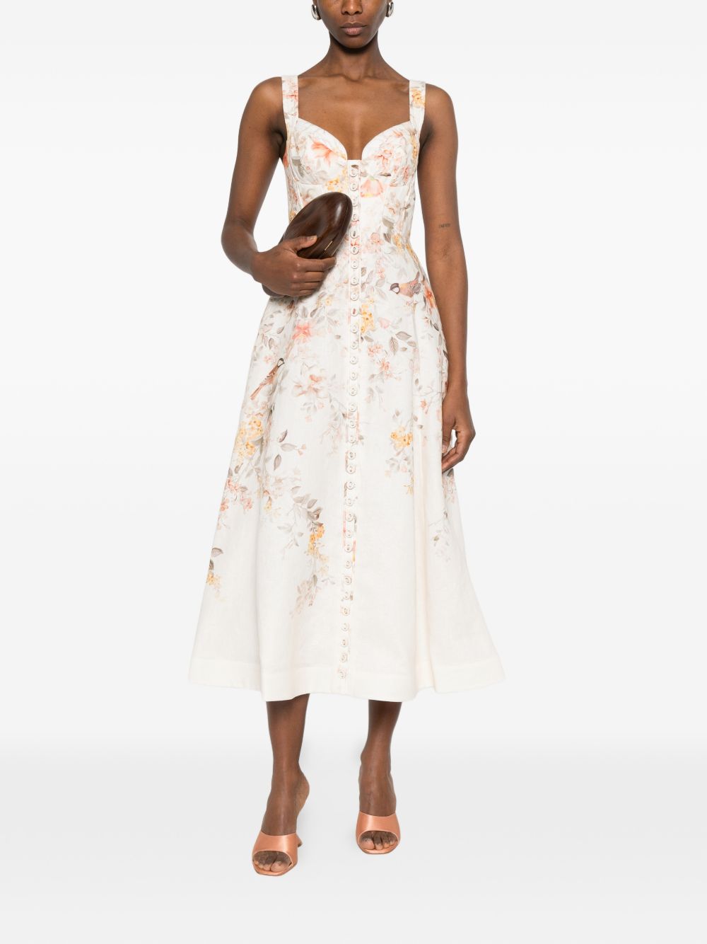 Zimmermann Luna Linen Picnic Dress — Dresses for Women