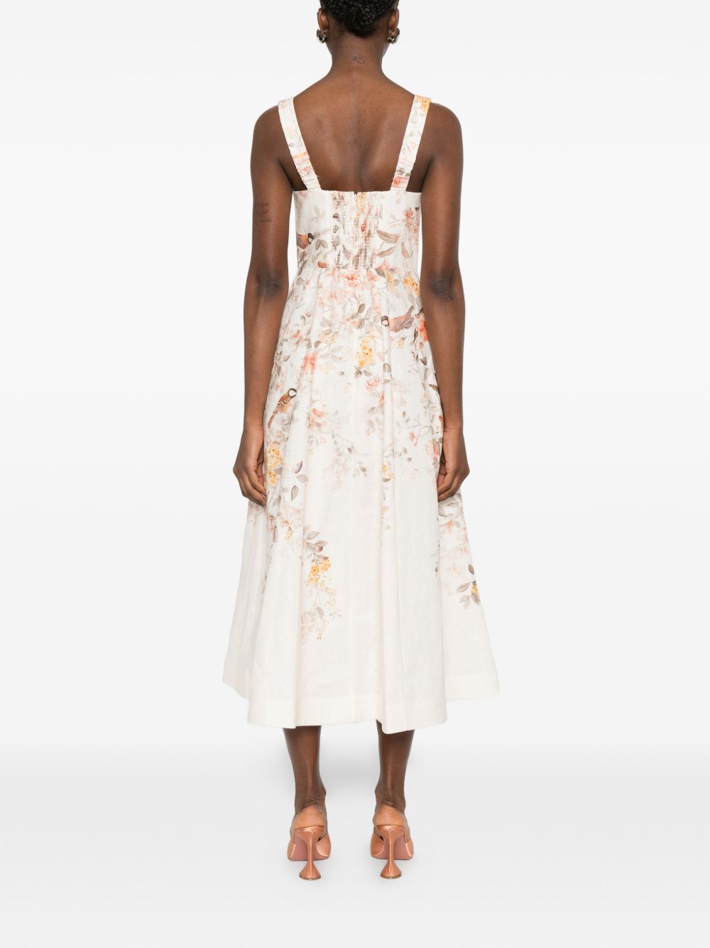 Zimmermann Luna Linen Picnic Dress — Dresses for Women