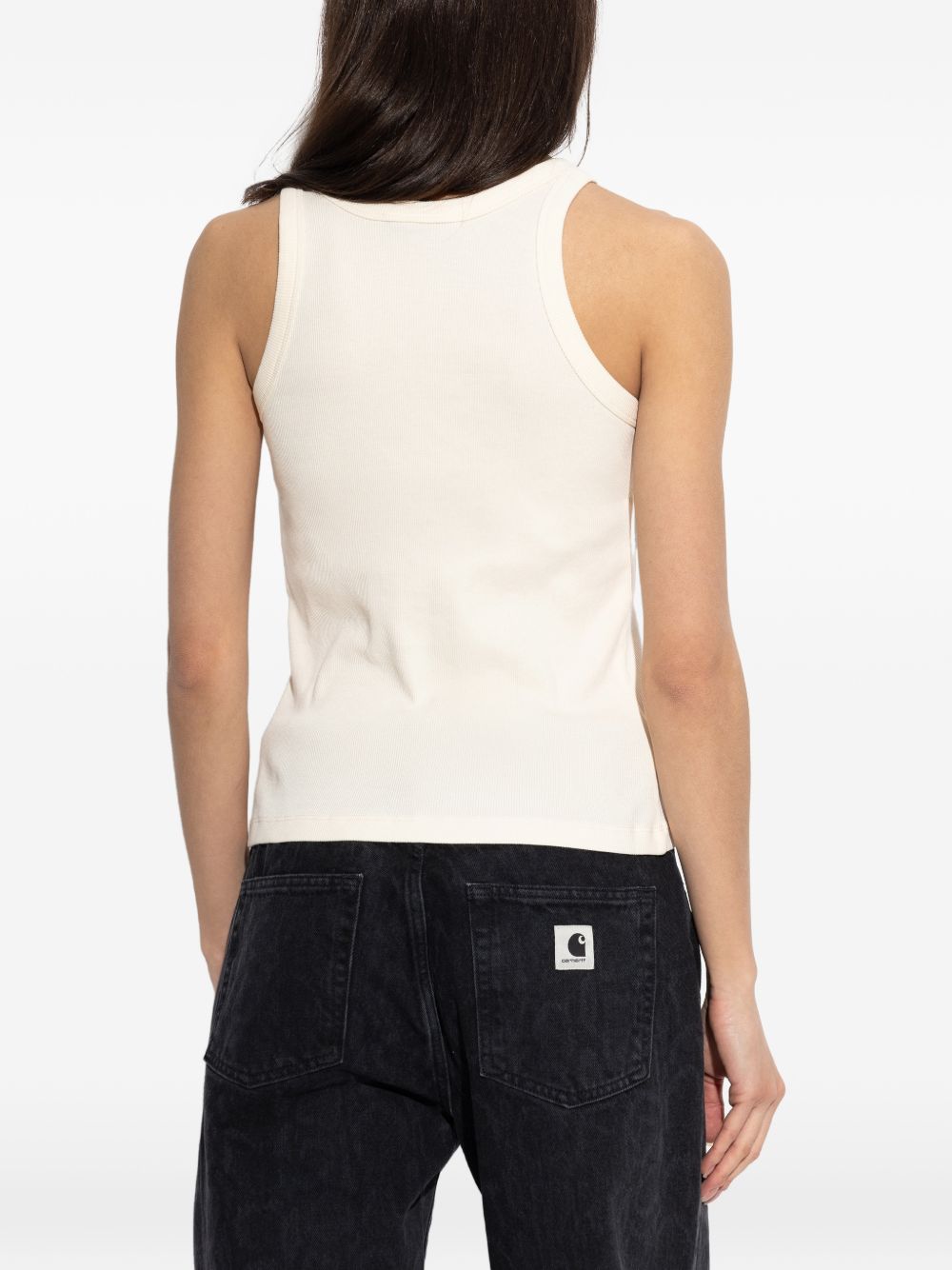 Maison Kitsuné Logo Cotton Tank Top — New In 2026