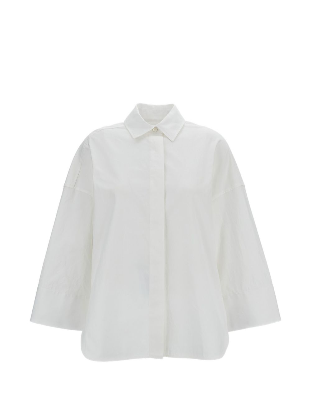 Alberto Biani Cotton Shirt — White Women’s Shirt