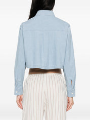 Maison Kitsuné Baby Fox Cropped Shirt — Shirts