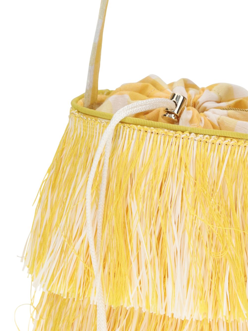 La Milanesa Anemone Bucket Bag — Shoulder Bag, Yellow