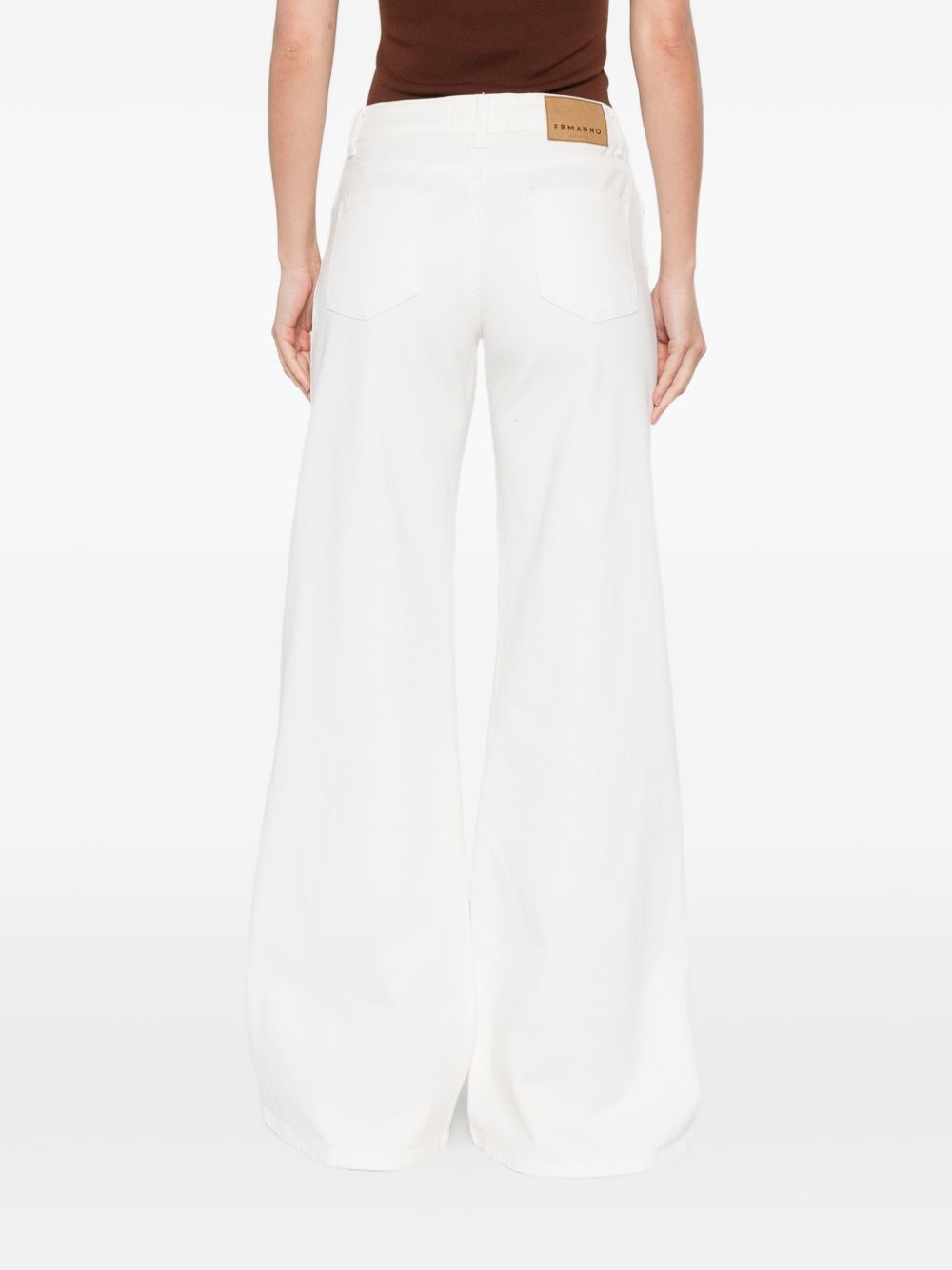 Ermanno Firenze Embroidered Denim Jeans — New In