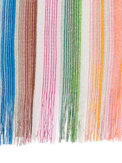 Missoni Striped Scarf — Multicolour Fringed Luxury
