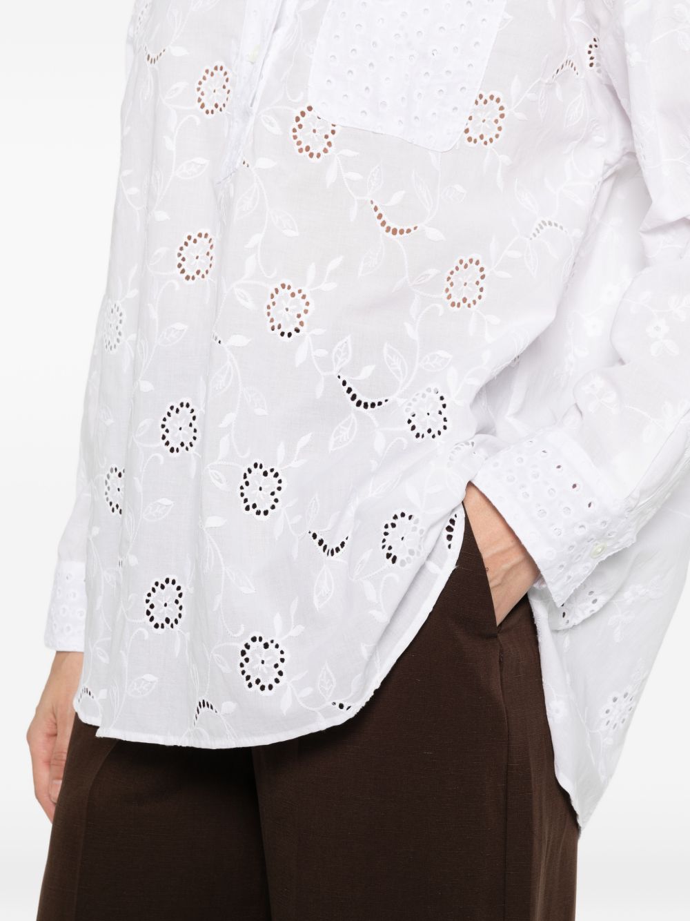 Archivio '67 Laced cotton shirt