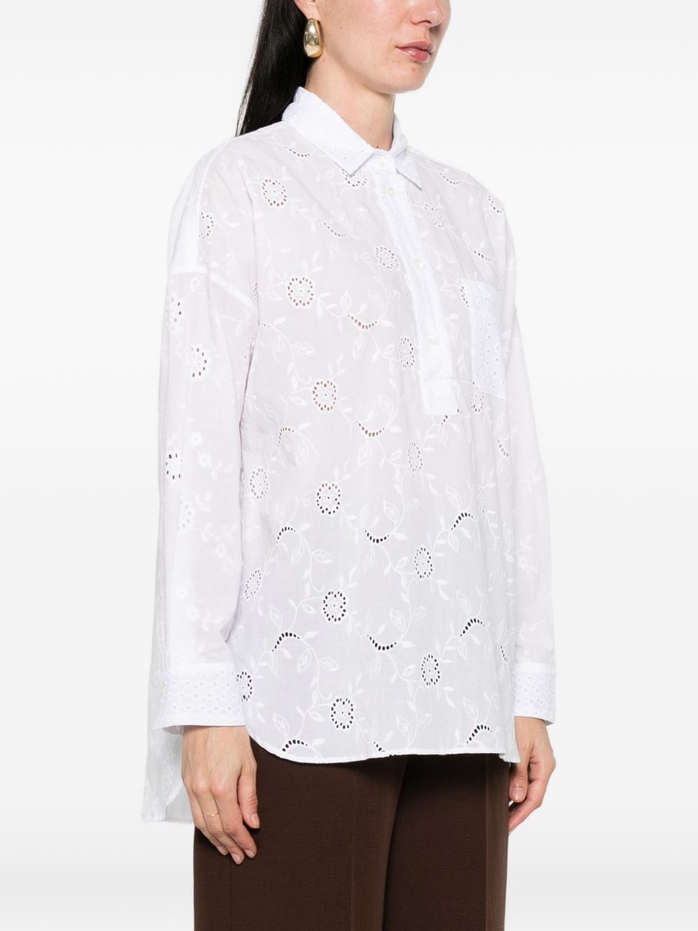 Archivio '67 Laced cotton shirt