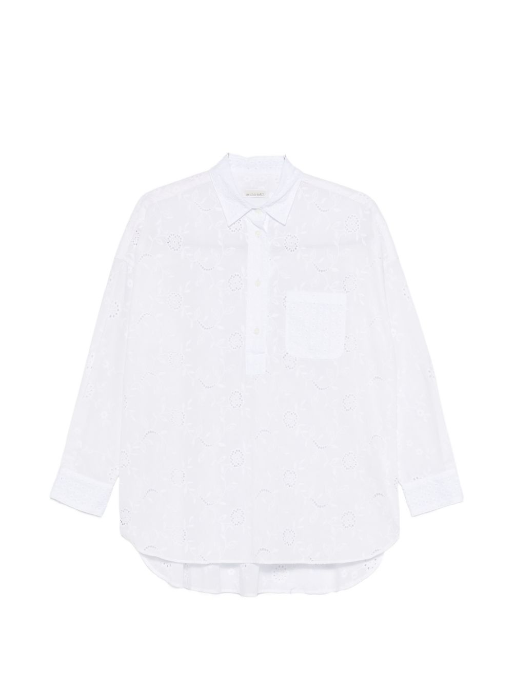 Archivio '67 Laced cotton shirt
