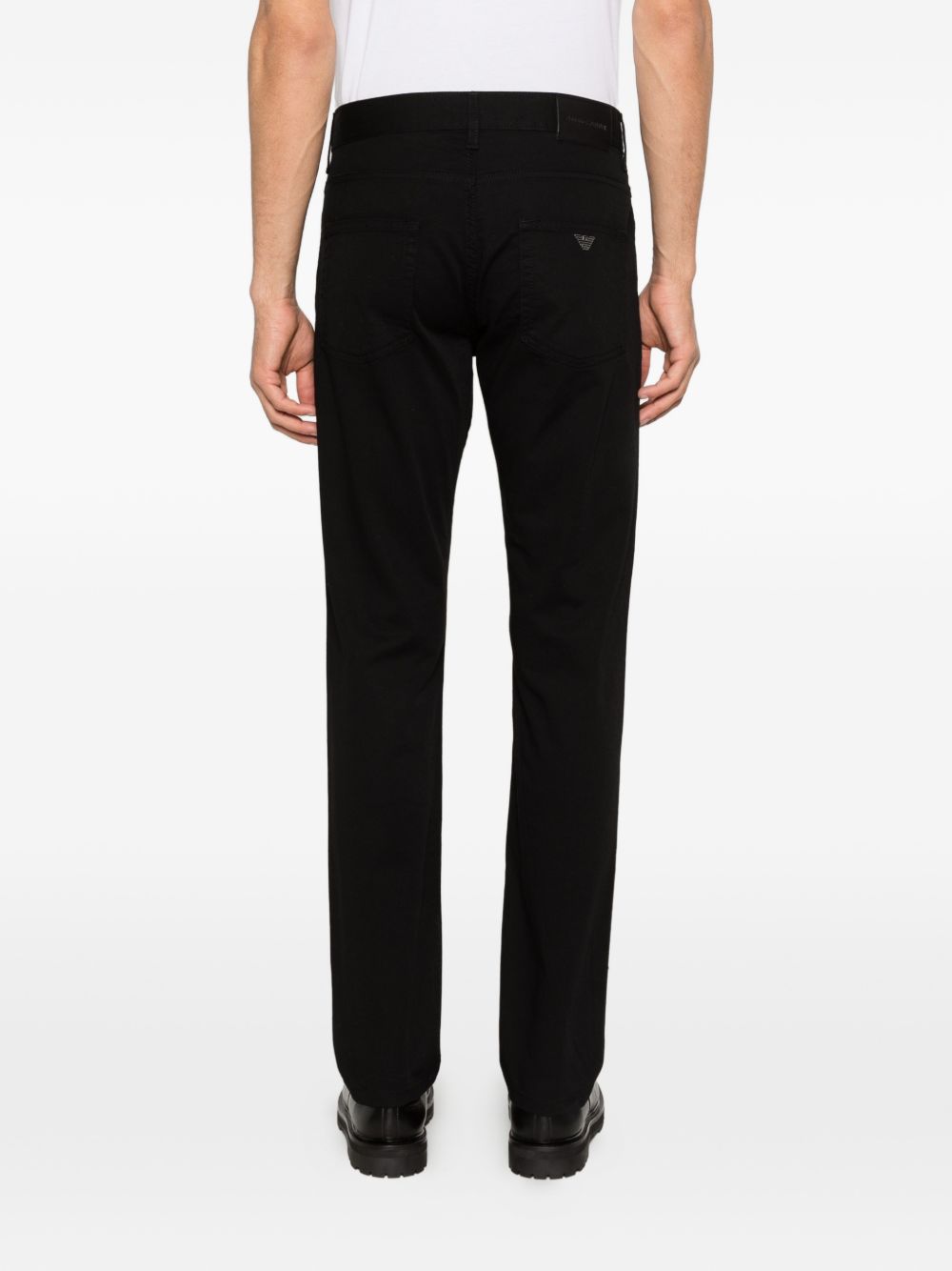 Emporio Armani Jeans for Men — Black Regular Fit