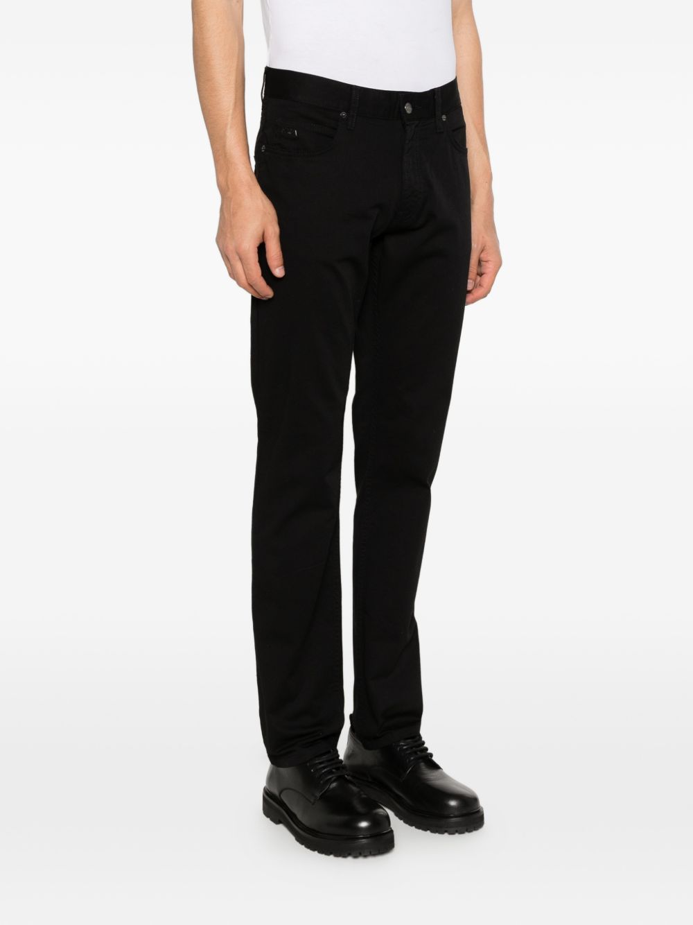 Emporio Armani Jeans for Men — Black Regular Fit