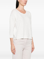 Base Sweaters — Linen Crewneck Tops for Women