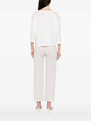 Base Sweaters — Linen Crewneck Tops for Women