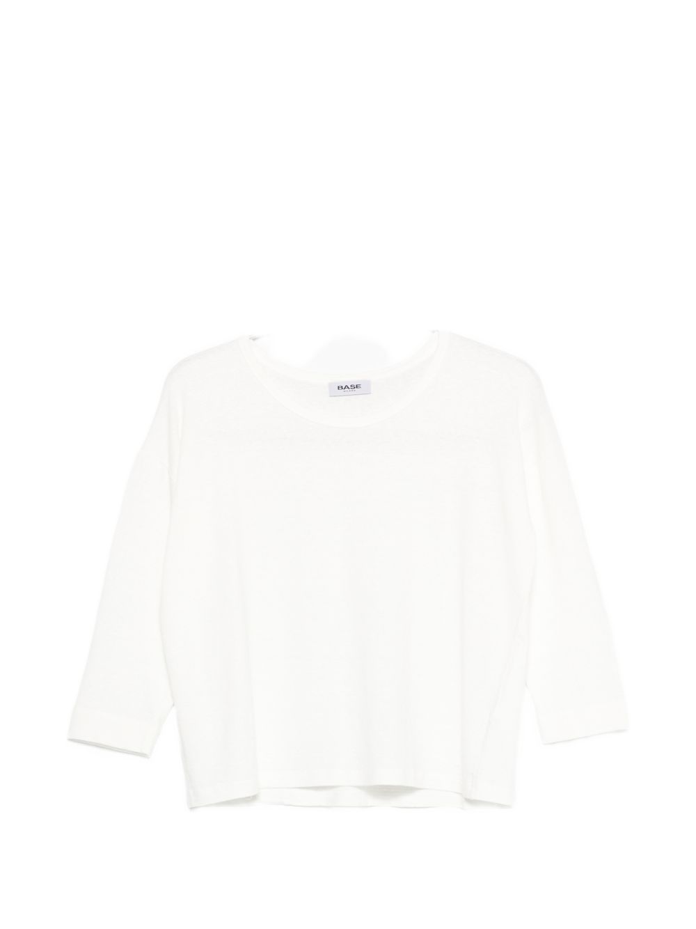 Base Sweaters — Linen Crewneck Tops for Women