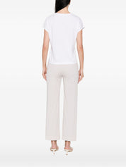 Base Cotton Blend T-Shirt — Women’s Topwear, White