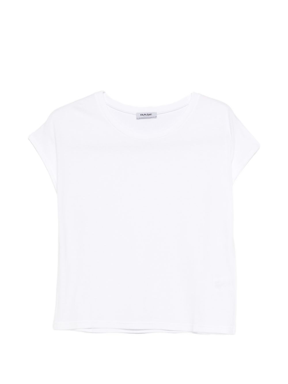 Base Cotton Blend T-Shirt — Women’s Topwear, White