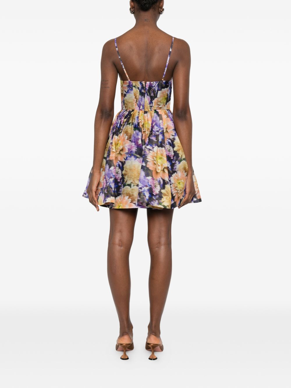 Zimmermann Luna Printed Mini Dress — Women's Dresses