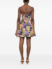 Zimmermann Luna Printed Mini Dress — Women's Dresses