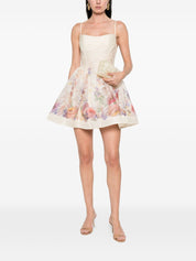 Zimmermann Alchemy Linen & Silk Mini Dress — Dresses