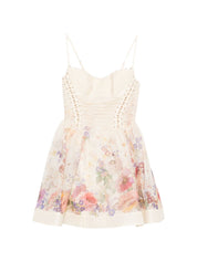 Zimmermann Alchemy Linen & Silk Mini Dress — Dresses