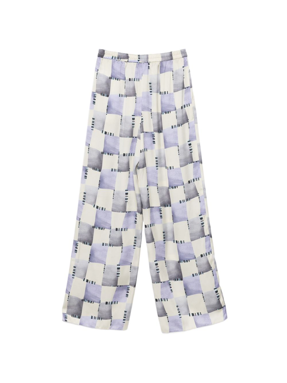 Emporio Armani Trousers — Satin Multicolor Women’s Trousers