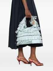 La Milanesa Capucine Hobo Handbag — Azzurro Luxury