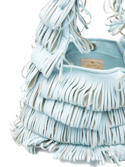 La Milanesa Capucine Hobo Handbag — Azzurro Luxury