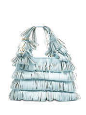 La Milanesa Capucine Hobo Handbag — Azzurro Luxury