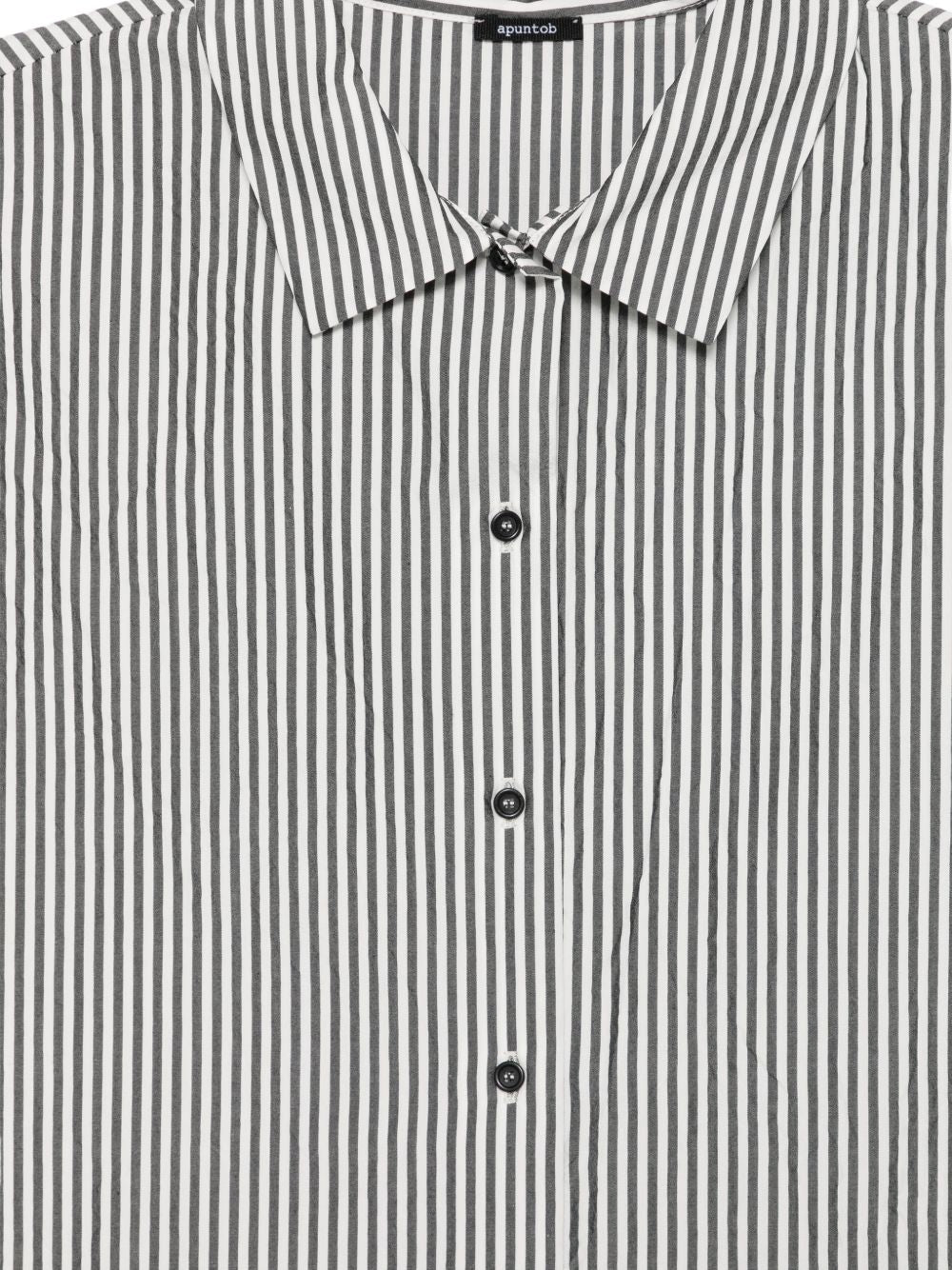 Apuntob Striped Cotton Shirt — Women's Classic Shirt