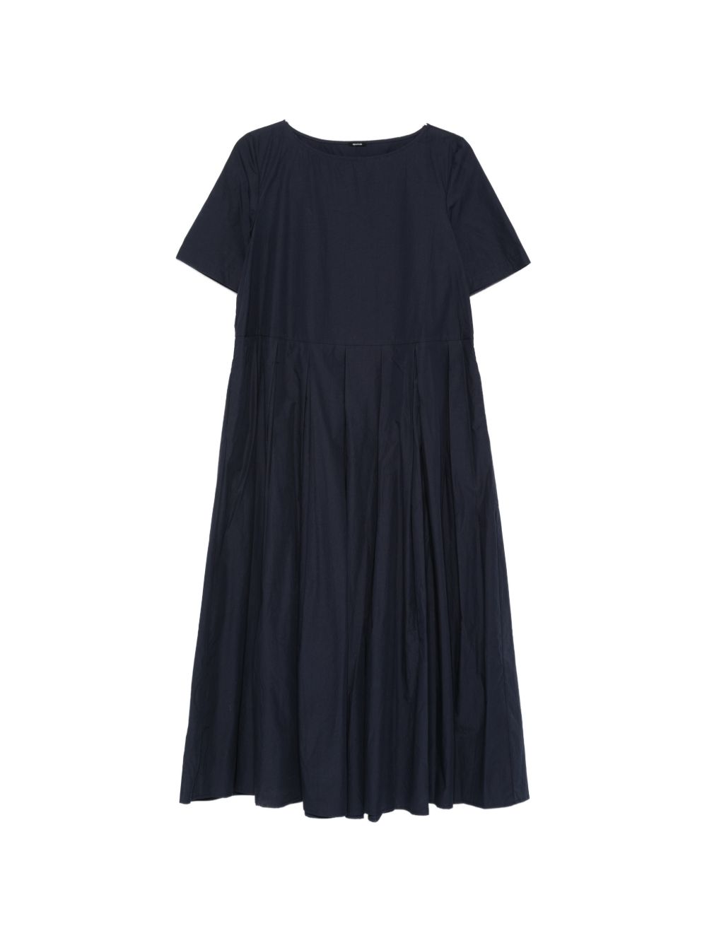 Apuntob Cotton Pleated Midi Dress — Blue, €245