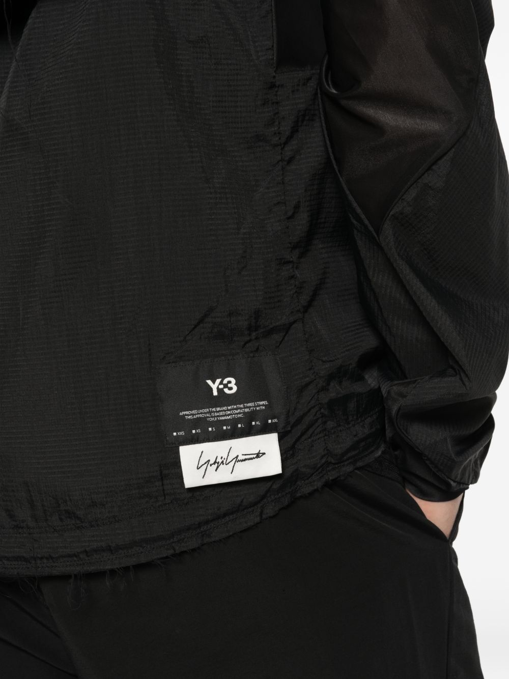 Y-3 Nylon Blouson Jacket for Men — Black, New In