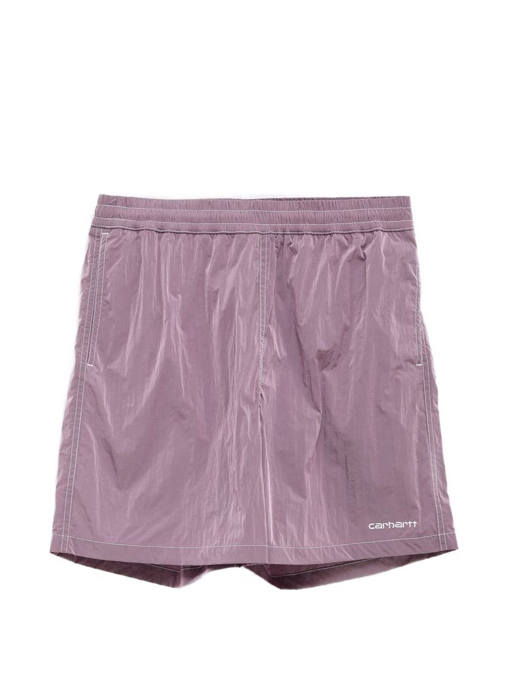 Carhartt Wip Main Silk & Nylon Swim Shorts — Purple