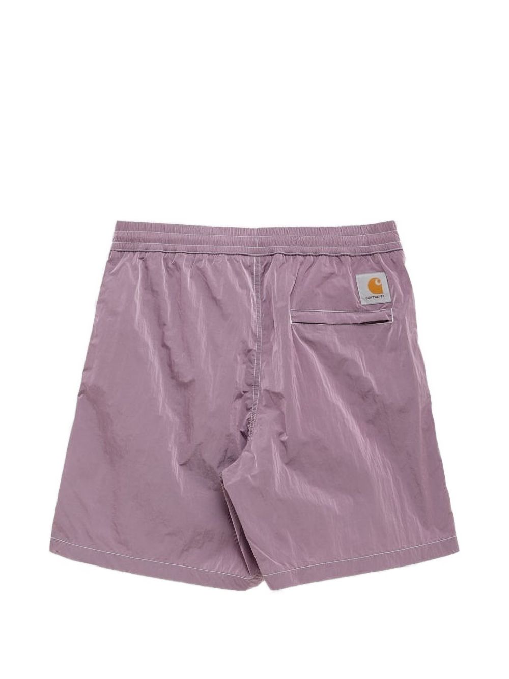 Carhartt Wip Main Silk & Nylon Swim Shorts — Purple