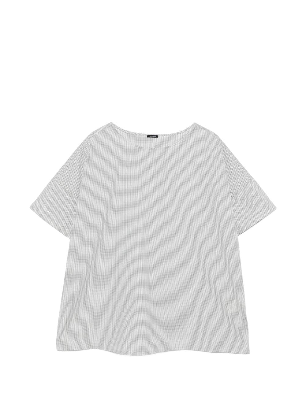 Apuntob Checked Cotton T-Shirt - New In (Women)