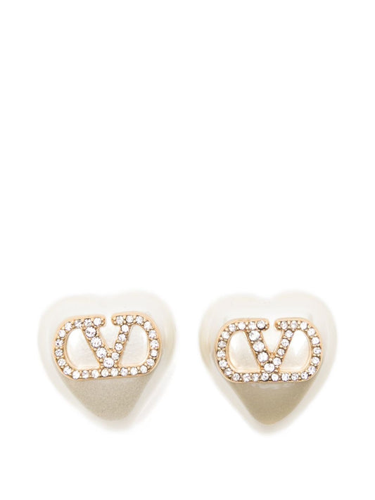 Valentino Garavani VLogo Pearl Earrings — Jewellery