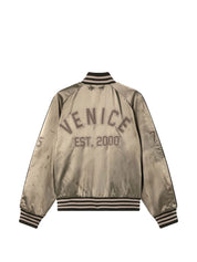 Golden Goose Jackets — Satin Bomber Coats for Men
