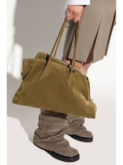 The Attico La Passeggiata Leather Shoulder Bag — New In