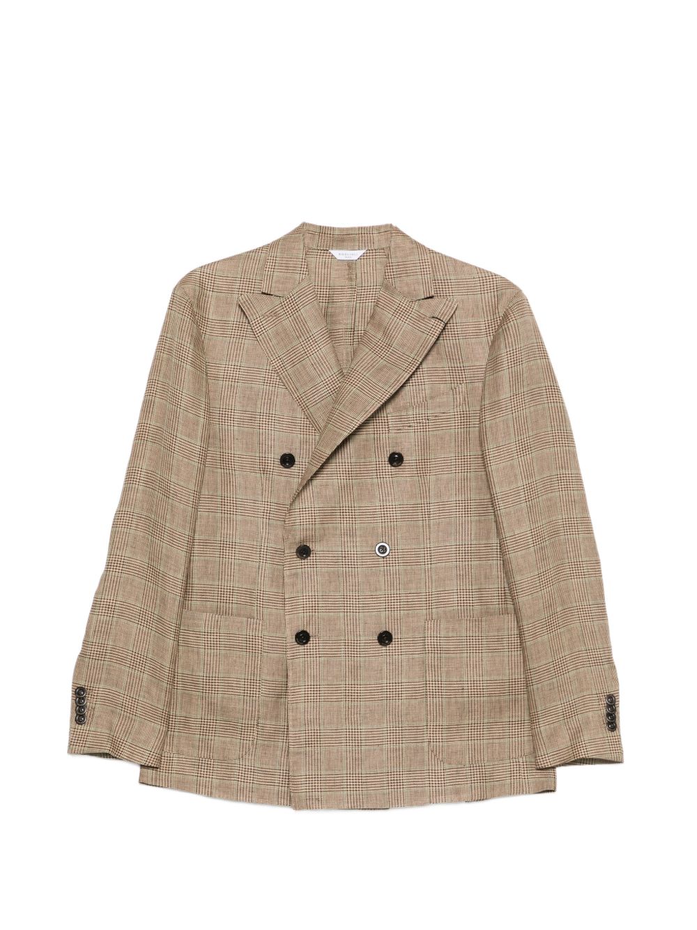 Boglioli Linen Double-Breasted Jacket for Men — €890