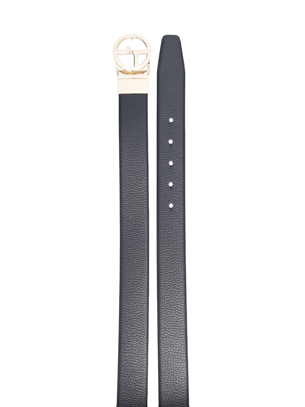 Giorgio Armani Leather Reversible Belt — Men’s Luxury