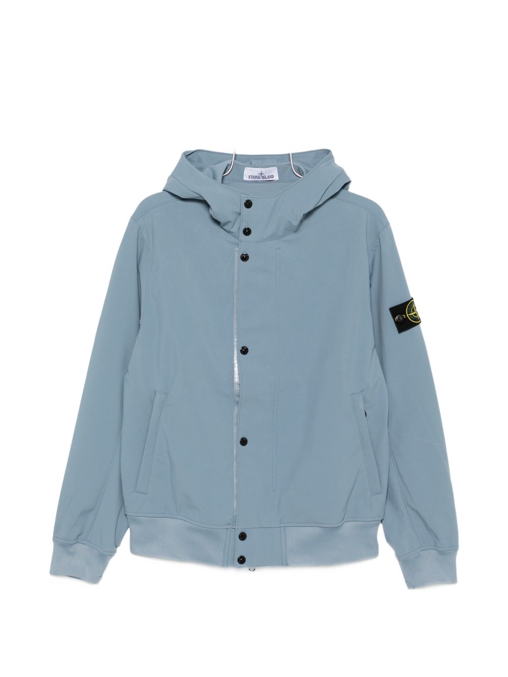 Stone Island Nylon Blouson Jacket for Men — Clear Blue