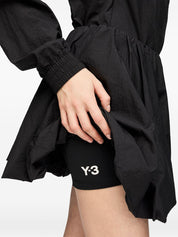 Y-3 Nylon Shorts — Women's Black Short Trousers