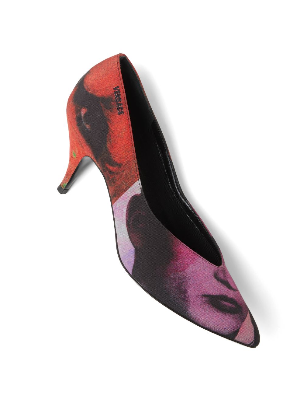 Versace Printed Pumps — High Heel Statement (Women)