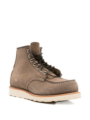 Red Wing Classic Moc Boots — Men's Grey Leather